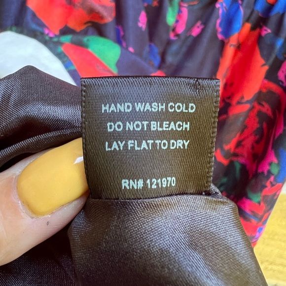 JEALOUS TOMATO Floral Fit and Flare Dress size Large - Picture 9 of 10